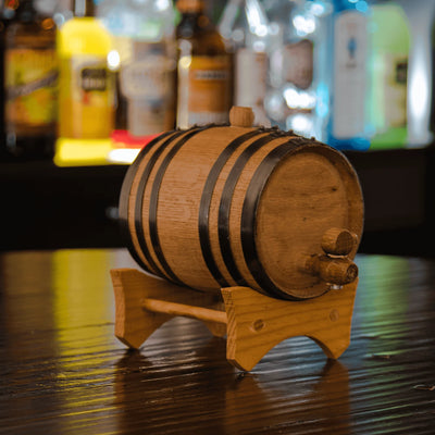 Personalized 1 Liter Oak Barrel