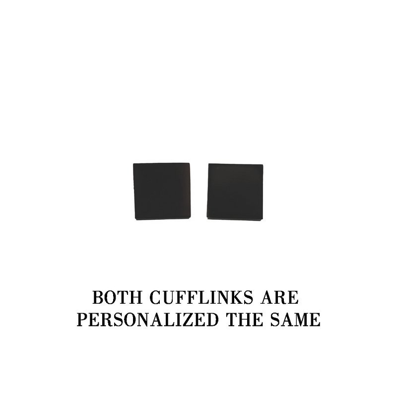 Personalized Square Cufflinks