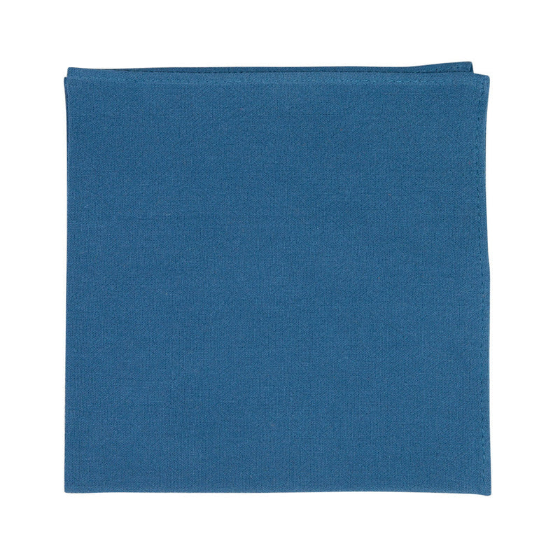 Slate Blue Pocket Square