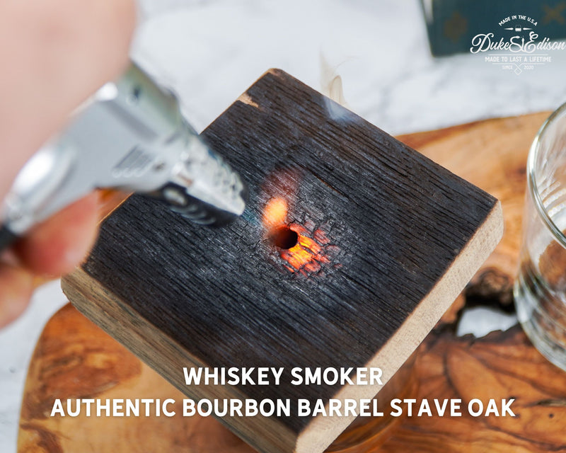Authentic Oak Whiskey Smoker