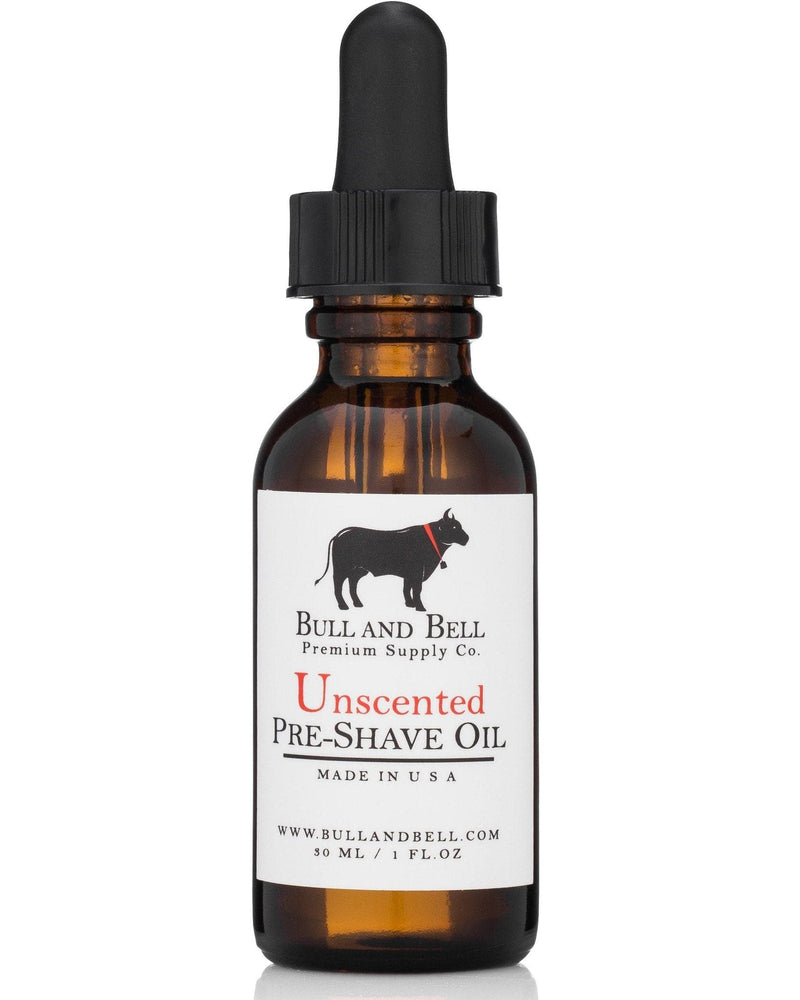 Unscented Pre-Shave Oil - by Bull and Bell Premium Supply Co.
