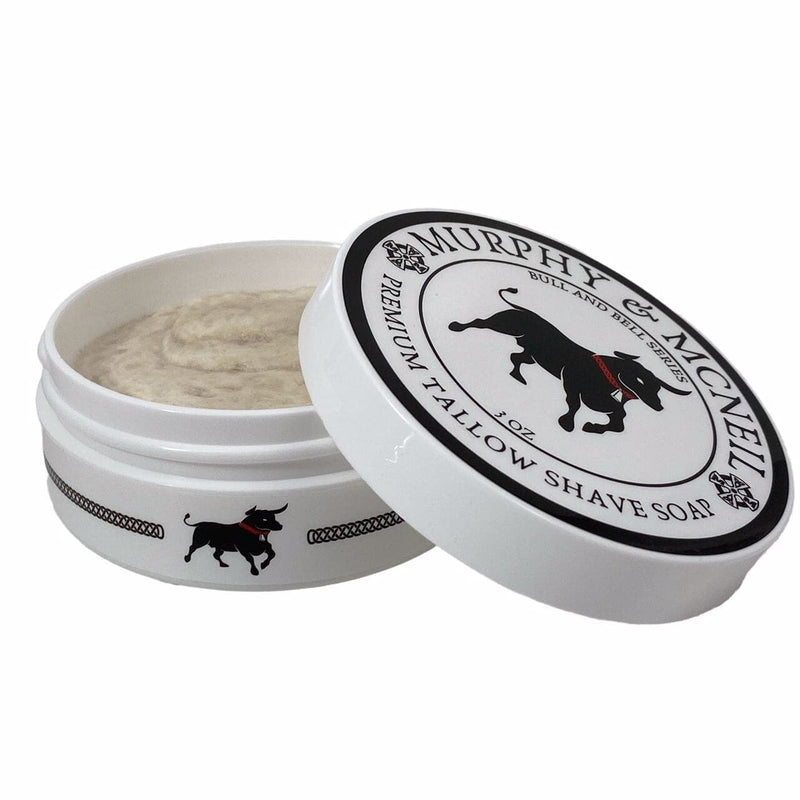 Bull and Bell Series: Patchouli Shaving Soap - by Murphy and McNeil