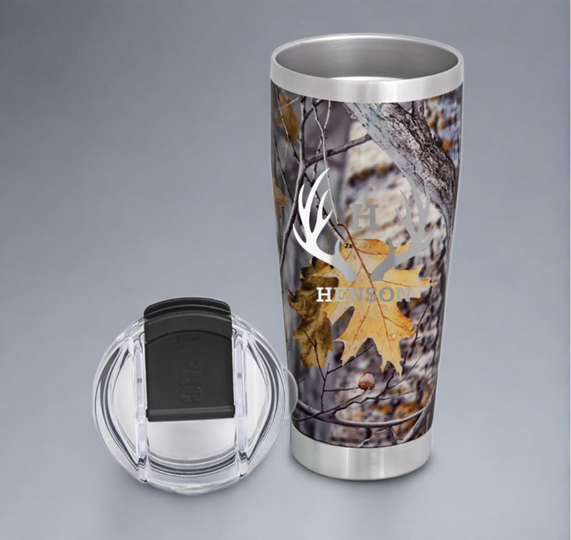 Personalized Camouflage Pilsner Tumbler