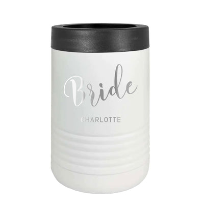 Personalized Bridesmaid Can Holders