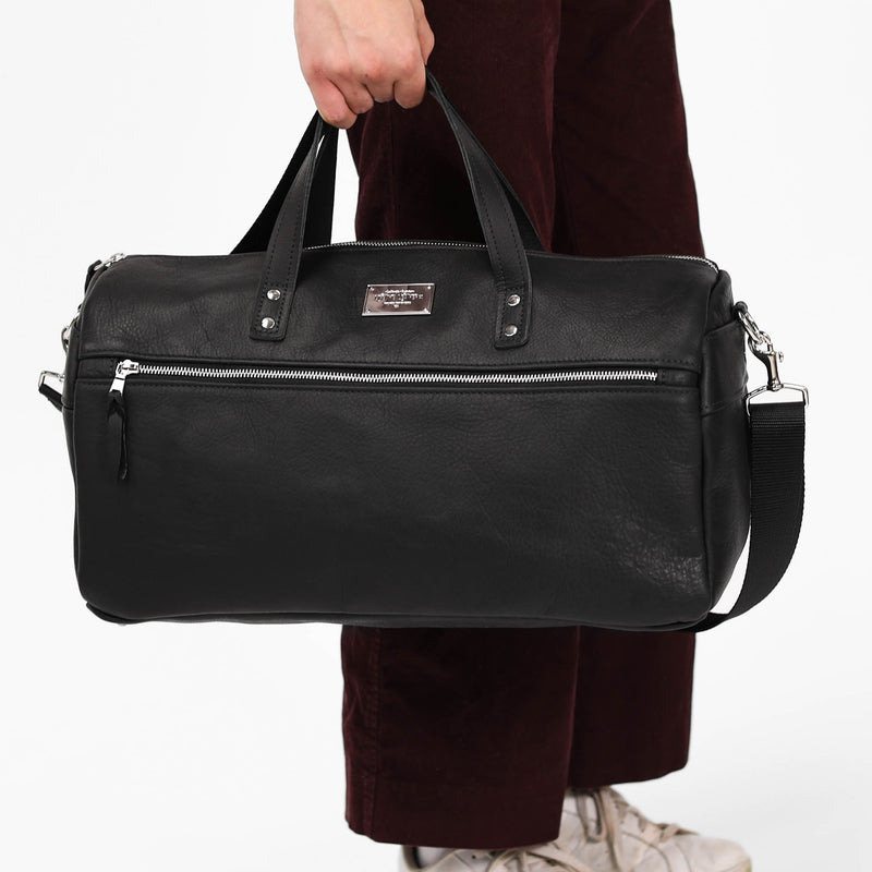 Luxury Leather Duffel Bag