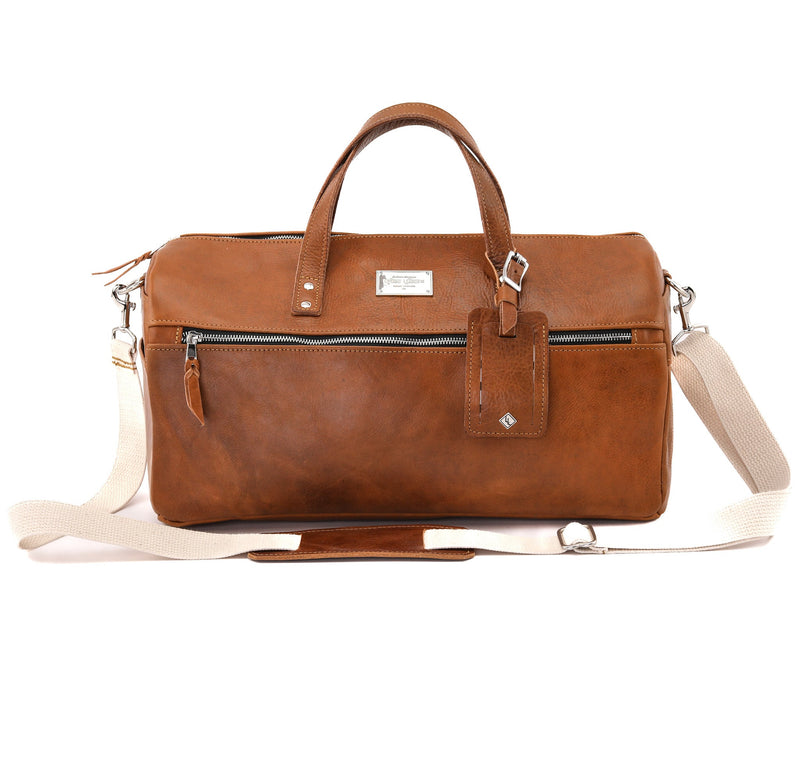 Luxury Leather Duffel Bag