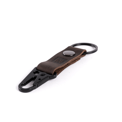 Leather Tactical Keychain