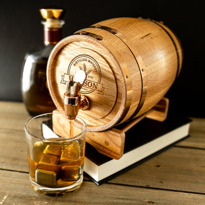 Personalized 1 Liter Oak Barrel