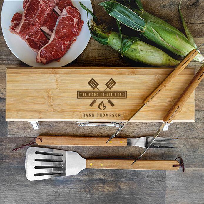 Personalized store grilling tools