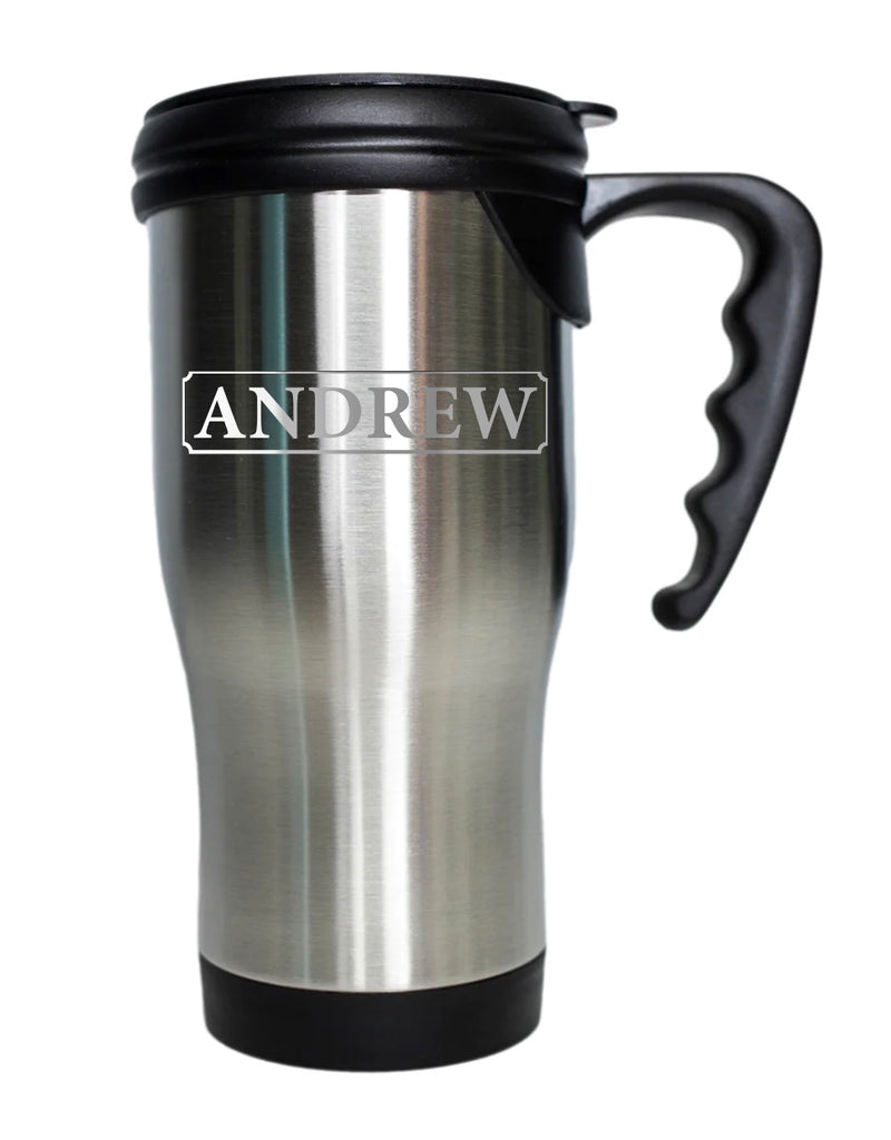 Personalized Stainless Steel Insulated Mug - 14oz.