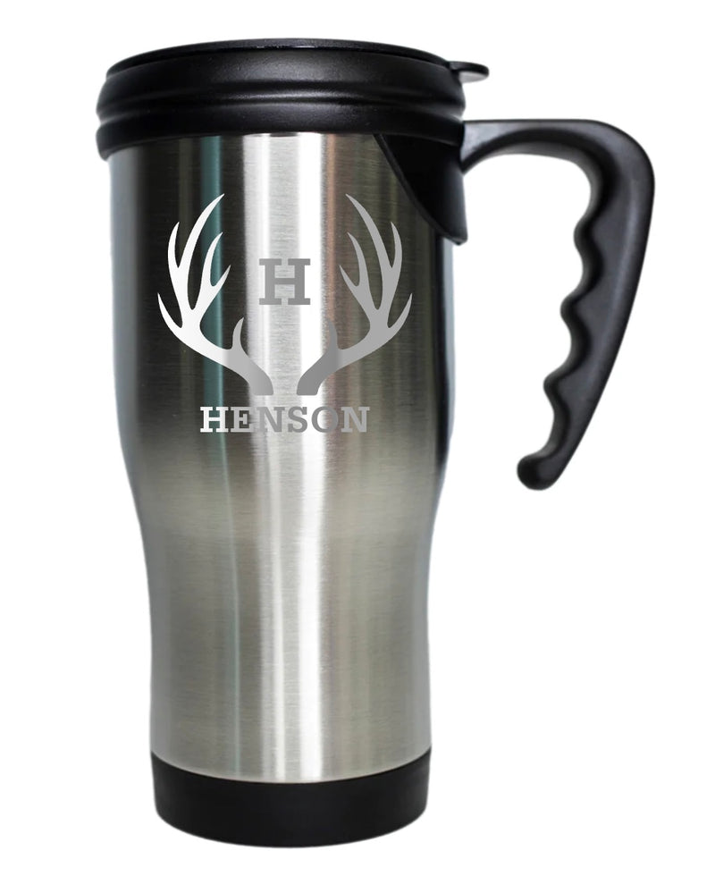 Personalized Stainless Steel Insulated Mug - 14oz.