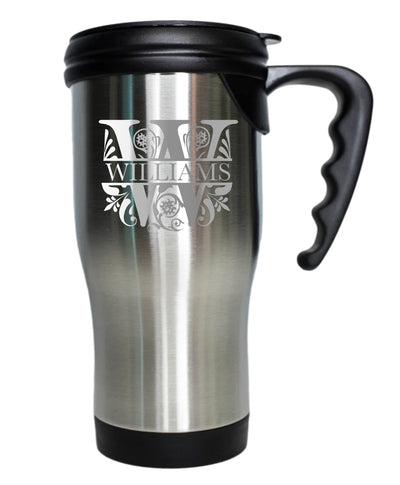 Personalized Stainless Steel Insulated Mug - 14oz.