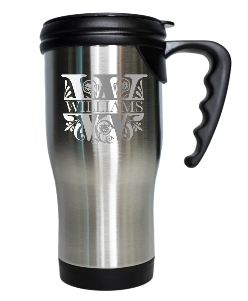 Personalized Stainless Steel Insulated Mug - 14oz.