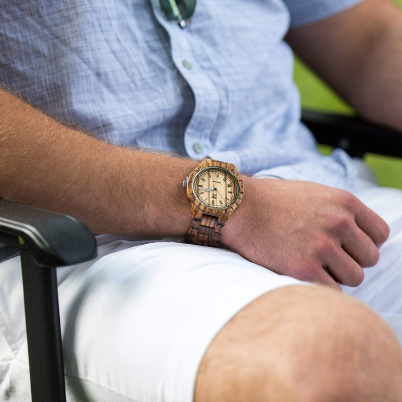 Zebra Max African Zebrano Watch