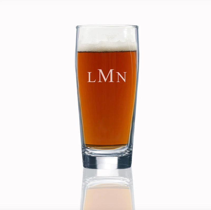 Set of 5 Personalized 16 oz. Willi Becher Beer Glasses