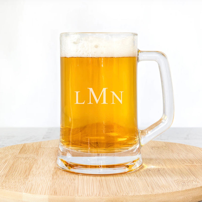 Set of 5 Personalized 14oz. Beer Mugs