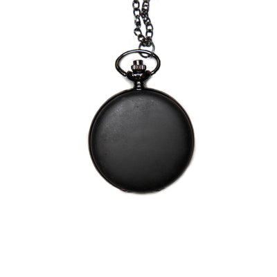 Personalized Black Pocket Watch