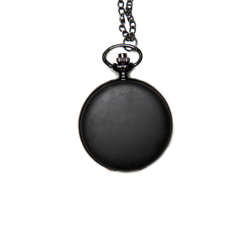 Personalized Black Pocket Watch