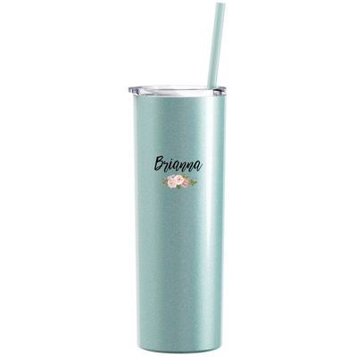 Personalized Bridesmaid Skinny Tumblers