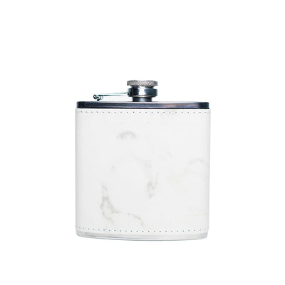 Personalized Bridesmaids Leather Wrapped Flasks
