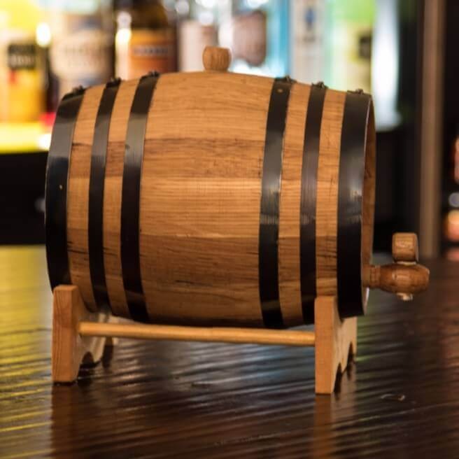 Personalized 5 Liter Oak Aging Barrel