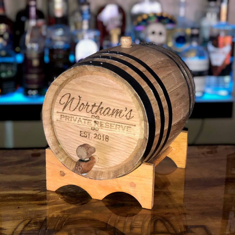 Personalized 5 Liter Oak Aging Barrel