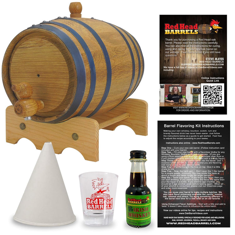 1 Liter Whiskey Liquor Flavoring Kit - Irish Whiskey
