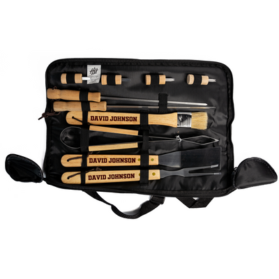 Personalized BBQ Set with Bag