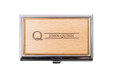 Personalized Business Card Holder