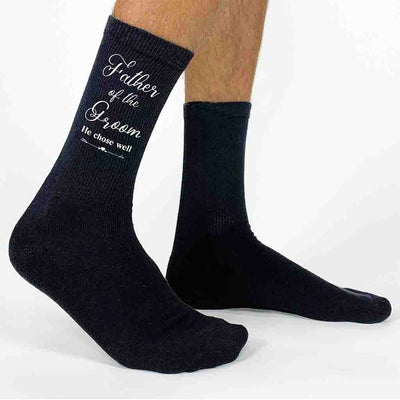 Funny Father of the Groom Socks