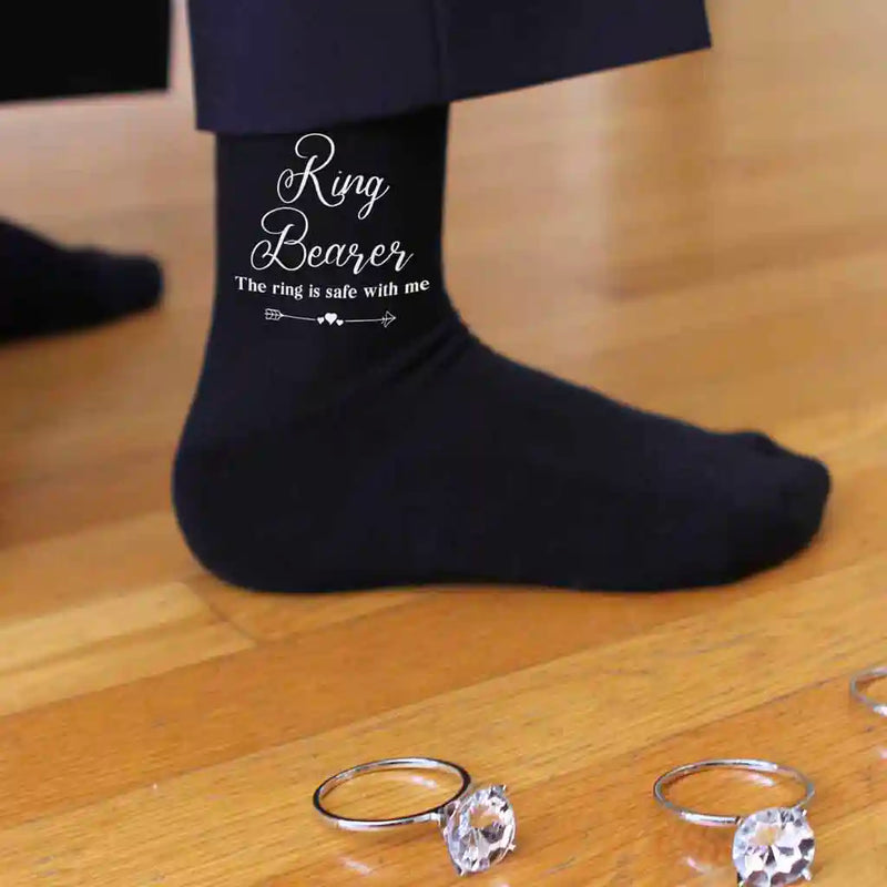 Cute Ring Bearer Socks for the Wedding Day