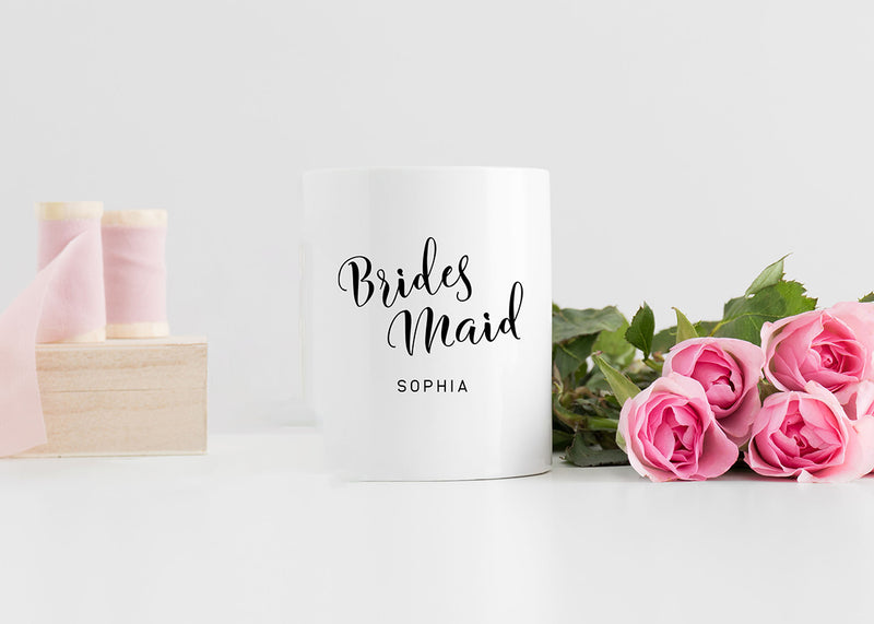 Personalized Bridesmaids Coffee Mug
