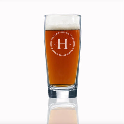 Set of 5 Personalized 16 oz. Willi Becher Beer Glasses