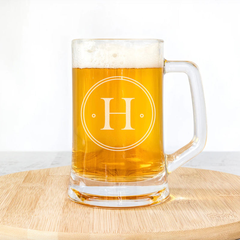 Set of 5 Personalized 14oz. Beer Mugs