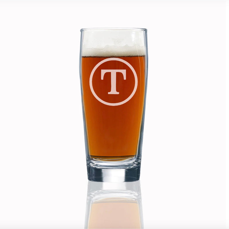 Set of 5 Personalized 16 oz. Willi Becher Beer Glasses