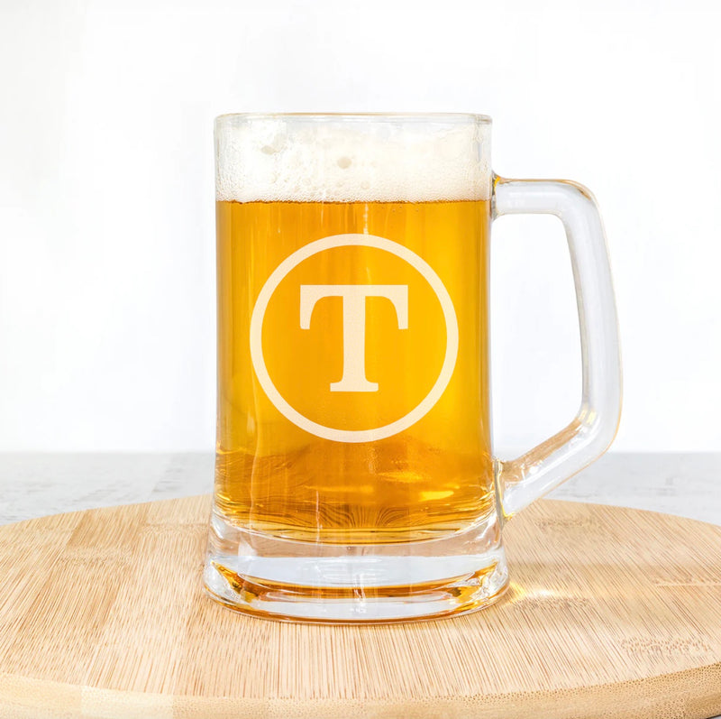 Set of 5 Personalized 14oz. Beer Mugs