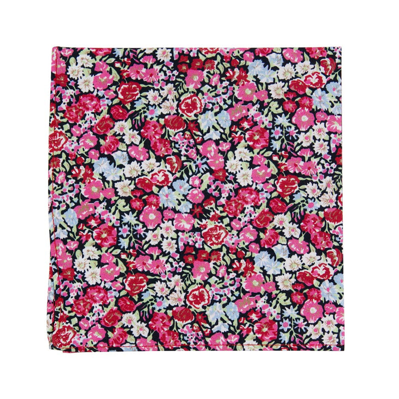 Bed of Roses Pocket Square