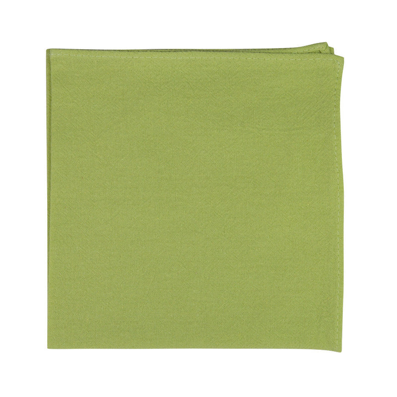 Pale Lime Pocket Square