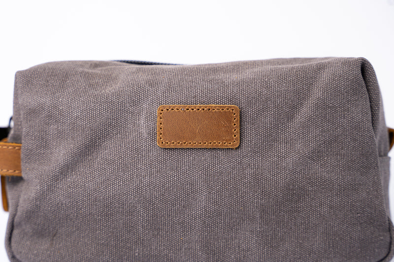 Personalized Canvas Travel Toiletry Bag