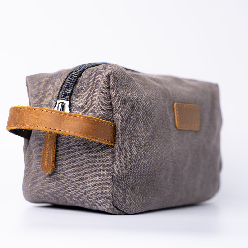 Personalized Canvas Travel Toiletry Bag