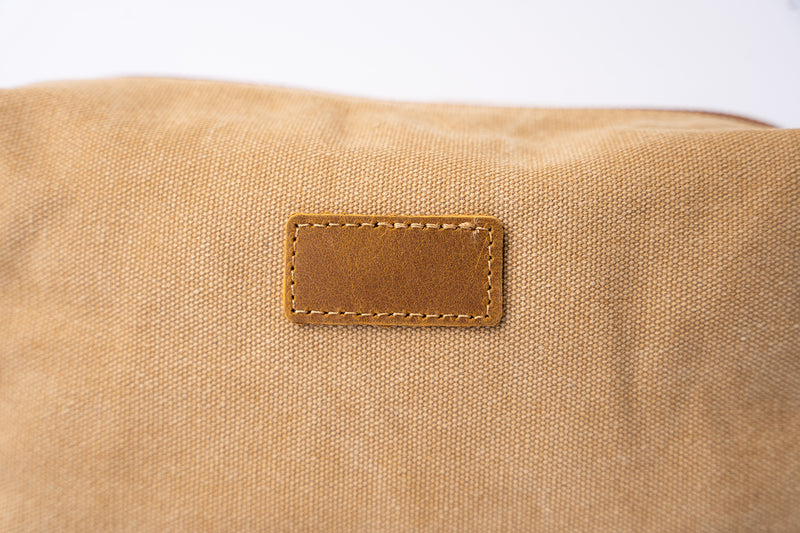 Personalized Canvas Travel Toiletry Bag