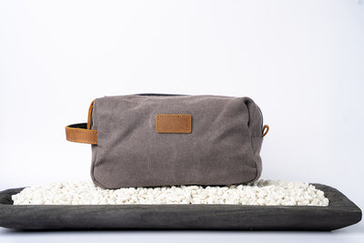 Personalized Canvas Travel Toiletry Bag