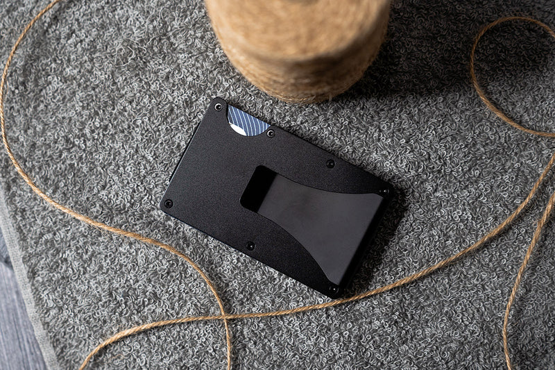 Personalized Aluminum Metal Wallet Credit Card Holder