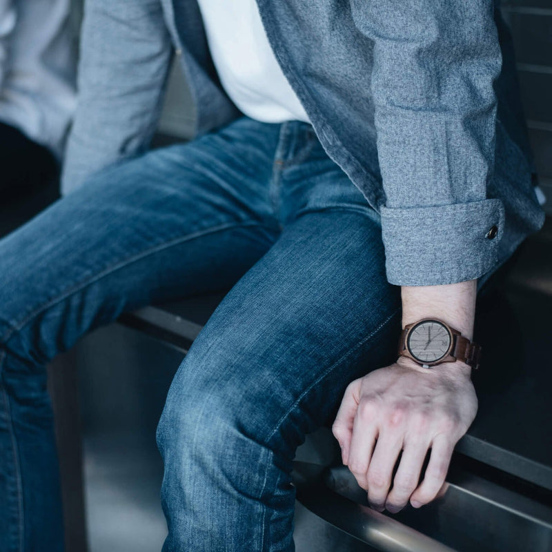 American Walnut Walnut Northstar Watch