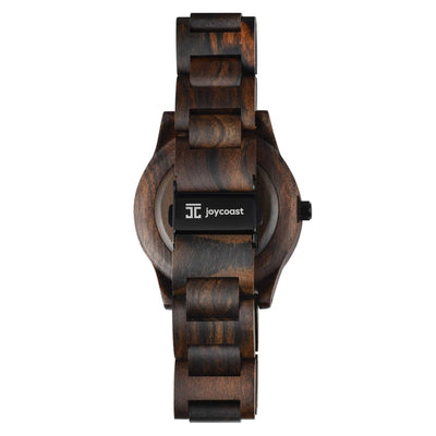 Chocolate Rose Dark Sandalwood & Rose Gold Watch