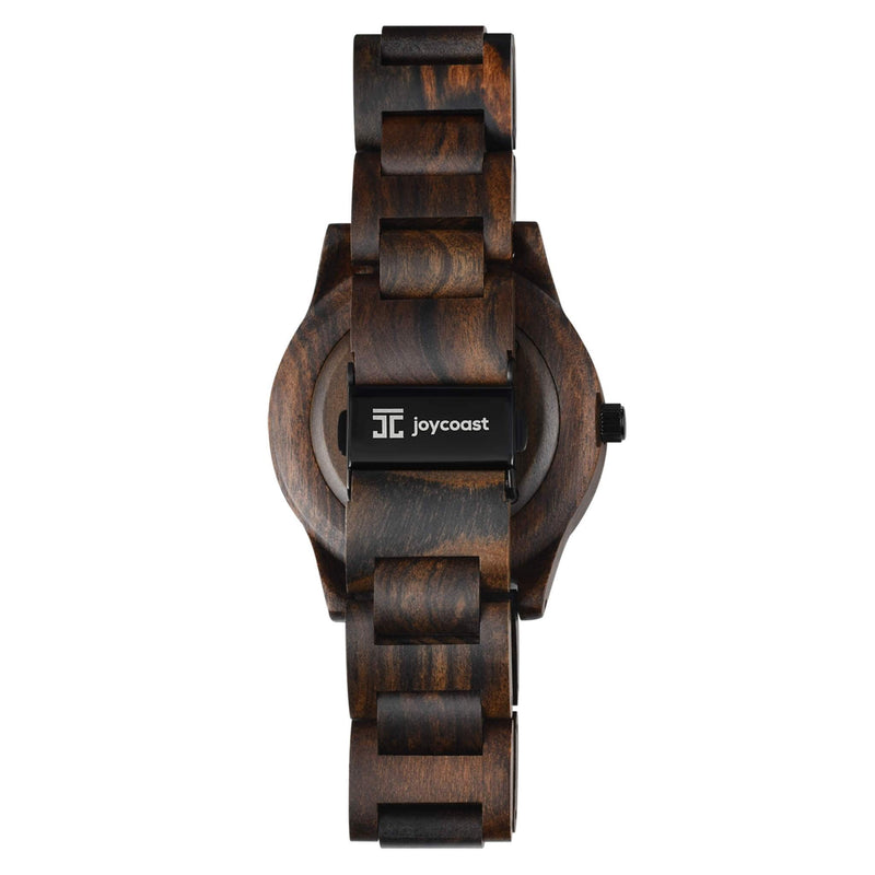 Chocolate Rose Dark Sandalwood & Rose Gold Watch