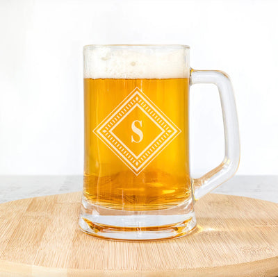 Set of 5 Personalized 14oz. Beer Mugs