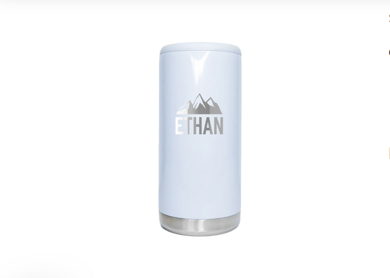 Personalized Skinny Glam Can Coolers