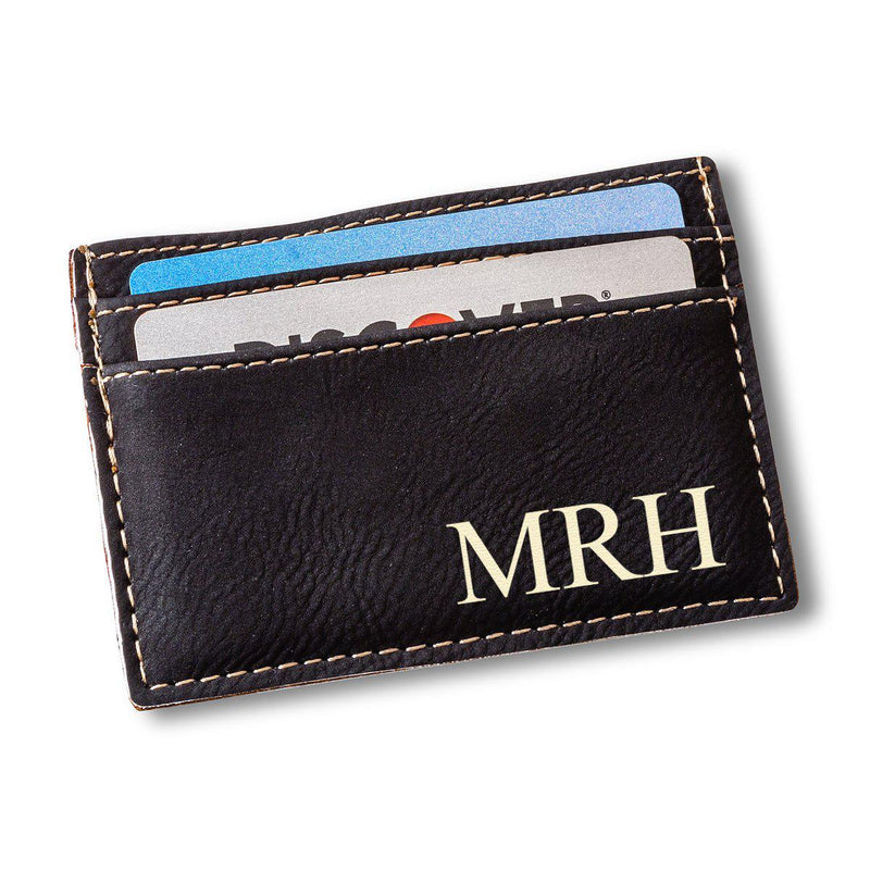 Personalized Slim Money Clip & Wallet