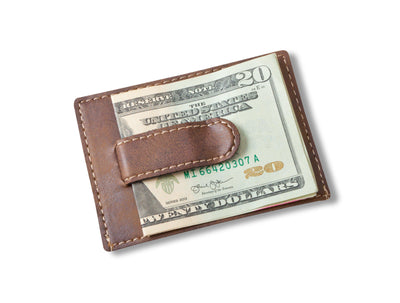 Personalized Slim Money Clip & Wallet